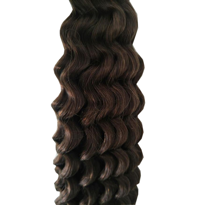 Grade 7A-- Brazilian 100% Human Virgin Brazilian Deep wave Hair Bulk with dark brown color, 100g per piece, free dhl
Grade 7A-- Brazilian 100% Human Virgin Brazilian Deep wave Hair Bulk with dark brown color, 100g per piece, free dhl