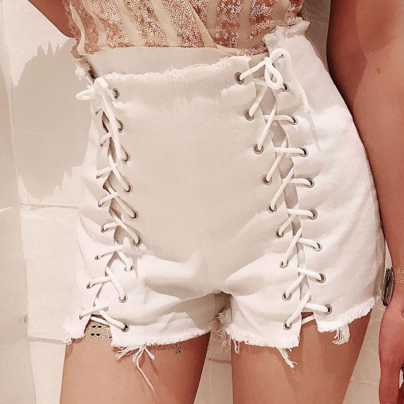 Sexy Women Denim Shorts 2020 New Summer Black High Waist Ripped Short Jeans Femmen Back Lace Up Bandage Shorts #105
Sexy Women Denim Shorts 2020 New Summer Black High Waist Ripped Short Jeans Femmen Back Lace Up Bandage Shorts #105