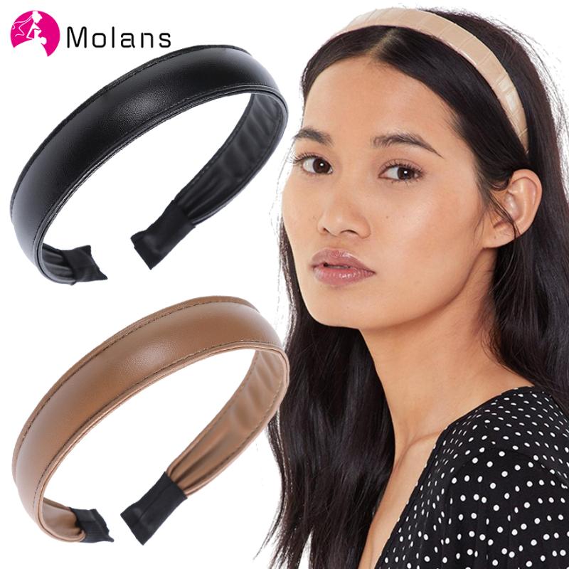 MOLANS Simple Women's Faux Leather Headband Solid Elegant Wide PU Leather Hairbands 2.5cm Wide Hair Band Accessories Headbands
MOLANS Simple Women's Faux Leather Headband Solid Elegant Wide PU Leather Hairbands 2.5cm Wide Hair Band Accessories Headbands