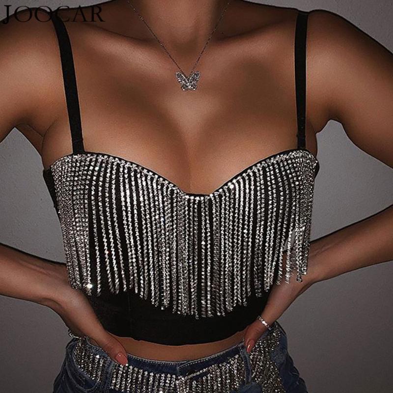 free shipping 2020 joocar sexy bra sleeveless straps tassel diamond top JC1323, As pic
free shipping 2020 joocar sexy bra sleeveless straps tassel diamond top JC1323, As pic