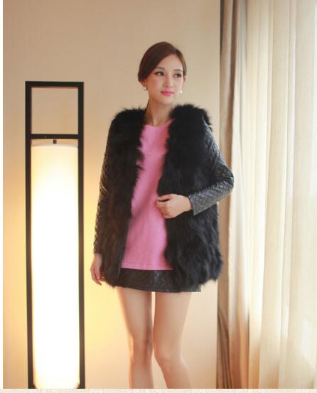 Vetement Winter Autumn Women' Long Fox Faux Fur Coat Artificial Vest Furry Vests Waistcoat Femme Jackets Fake Fur Gilet ZM3, White
Vetement Winter Autumn Women' Long Fox Faux Fur Coat Artificial Vest Furry Vests Waistcoat Femme Jackets Fake Fur Gilet ZM3, White