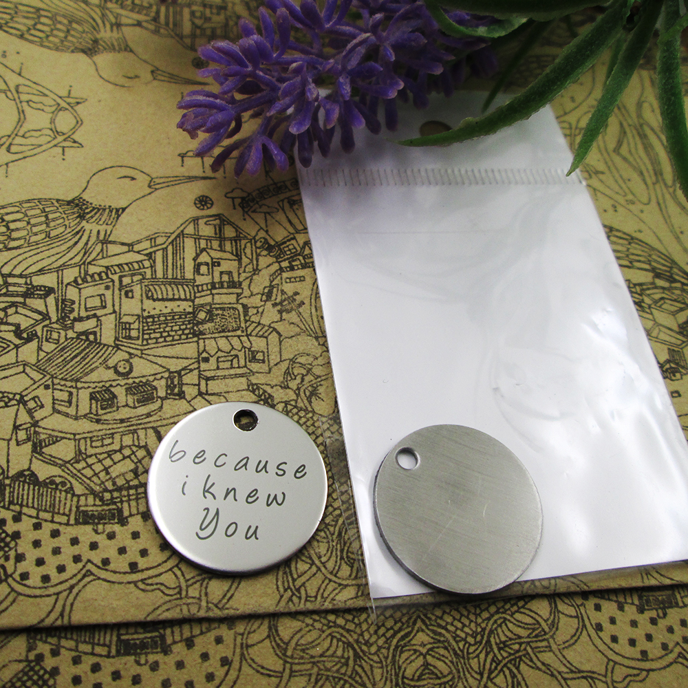 40pcs--"because i knew you"stainless steel charms more style for choosing DIY Charms pendants for necklace
40pcs--"because i knew you"stainless steel charms more style for choosing DIY Charms pendants for necklace