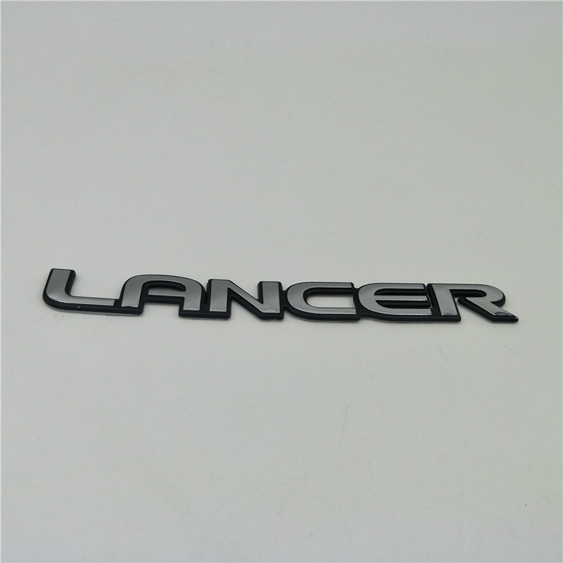 175*20mm For Mitsubishi Black Trim Lancer Emblem Sticker Badge GRS EVO ES RS Eclipse, Abs
175*20mm For Mitsubishi Black Trim Lancer Emblem Sticker Badge GRS EVO ES RS Eclipse, Abs