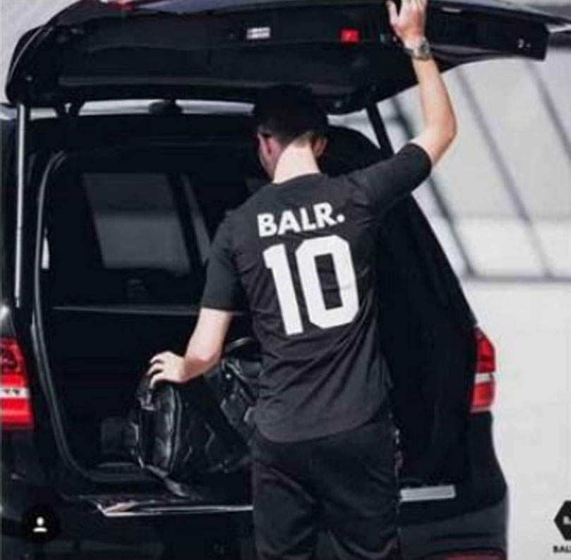 Tee Europe English alphanumeric balr tshirt street all-match cotton T-shirt men sports soccer ball wear casual tee tops clothes plus size, White
Tee Europe English alphanumeric balr tshirt street all-match cotton T-shirt men sports soccer ball wear casual tee tops clothes plus size, White