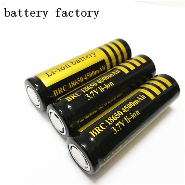 LI-ION battery 18650 4500mah 3.7V flat-head battery Rechargeable lithium battery Free shipping
LI-ION battery 18650 4500mah 3.7V flat-head battery Rechargeable lithium battery Free shipping