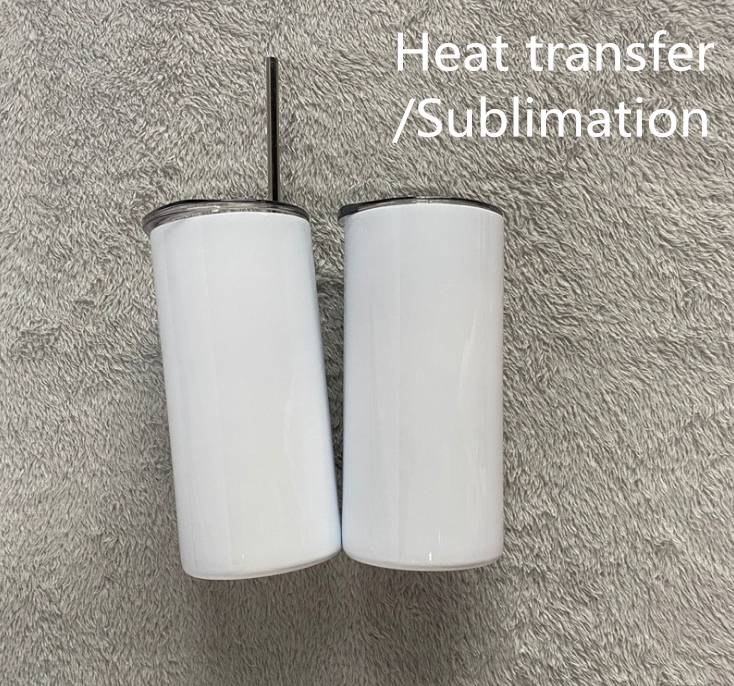 Sublimation heat transfer 15oz 450ml skinny tumbler slim tumbler with metal straw double walled stainless steel, White
Sublimation heat transfer 15oz 450ml skinny tumbler slim tumbler with metal straw double walled stainless steel, White