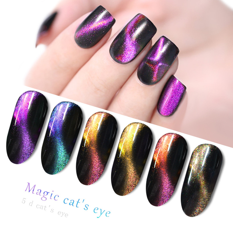 Chameleon Cat's Eye Gel Nail Polish Magnet Starry Sky Varnish UV LED For 5D Phototherapy Glue Color-changing Various Styles Gold, Cat eye jiao sj071
Chameleon Cat's Eye Gel Nail Polish Magnet Starry Sky Varnish UV LED For 5D Phototherapy Glue Color-changing Various Styles Gold, Cat eye jiao sj071