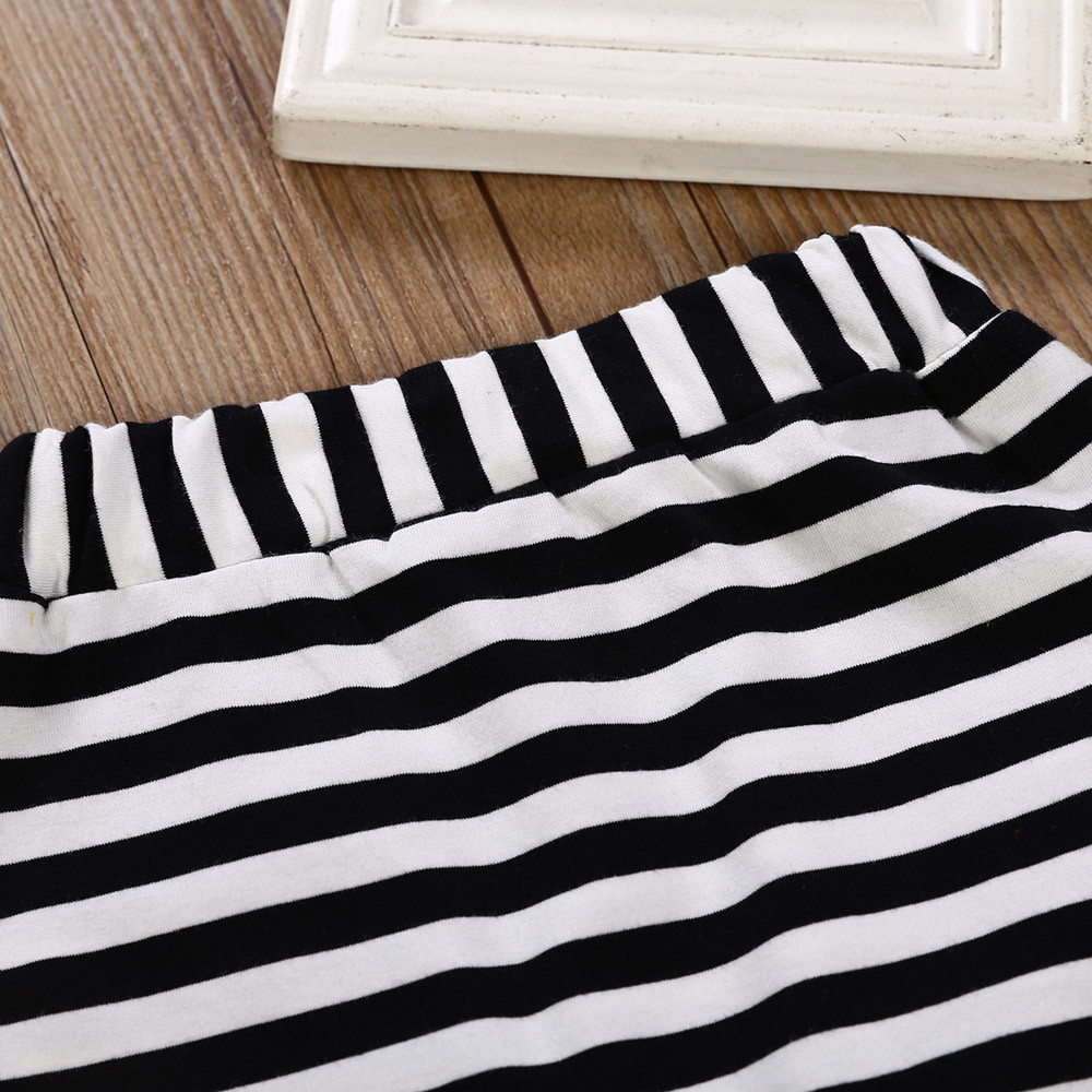 Fashion baby clothes set winter clothes for children 2PCs Striped Hooded T shirt Tops+Pants newborn baby boy roupas meni