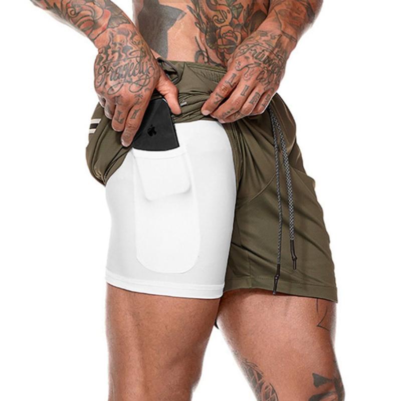 Men 2 in 1 Running Shorts Jogging Gym Fitness Training Quick Dry Beach Short Pants Male Summer Sports Workout Sweatpants, Black
Men 2 in 1 Running Shorts Jogging Gym Fitness Training Quick Dry Beach Short Pants Male Summer Sports Workout Sweatpants, Black
