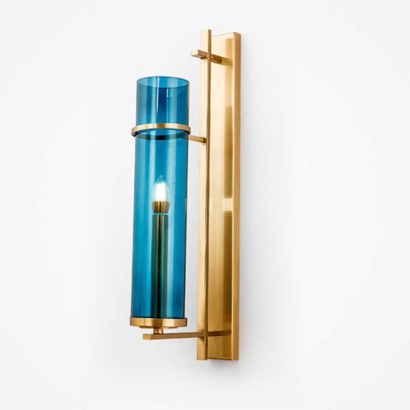 Modern Led Indoor Wall Lamp Blue Glass Lampshade Copper Metal Base E14 Wall Light Sconce For Bedroom Bedside Aisle Corridor Deco
Modern Led Indoor Wall Lamp Blue Glass Lampshade Copper Metal Base E14 Wall Light Sconce For Bedroom Bedside Aisle Corridor Deco