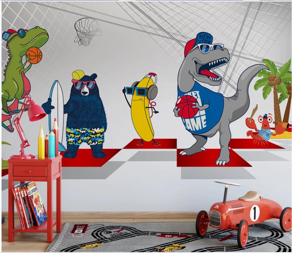 3d photo wallpaper custom mural Music rock sport cartoon dinosaur kids room background home decor photo wallpaper in the living room, Non-woven wallpaper
3d photo wallpaper custom mural Music rock sport cartoon dinosaur kids room background home decor photo wallpaper in the living room, Non-woven wallpaper