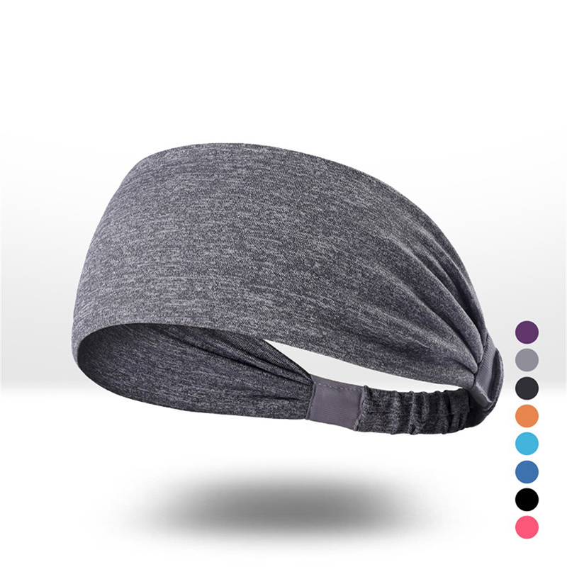 Women's Yoga Hairband Sports Hairband hair accessories Men's Knotted Headband Hair Bandwidth Stretch Yoga Sports Hairband
