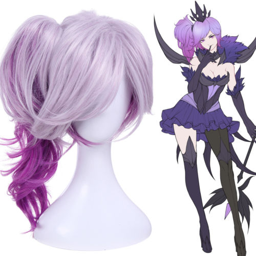 LOL Lux Elementalist Dark Ombre Purple Wavy Clip Ponytail Cosplay Wig For Women, Color
LOL Lux Elementalist Dark Ombre Purple Wavy Clip Ponytail Cosplay Wig For Women, Color