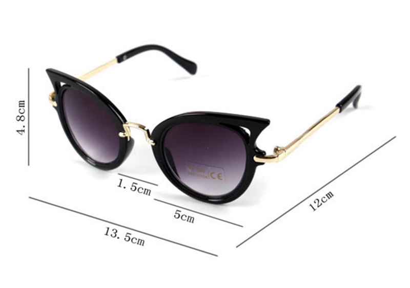 Sunglasses Cat Eye Sun Glasses UV Protection Girls Eyeglasses Children Beach Eyewear Summer Kids Accessories 6 Colors Wholesale DHW2973 Z260305