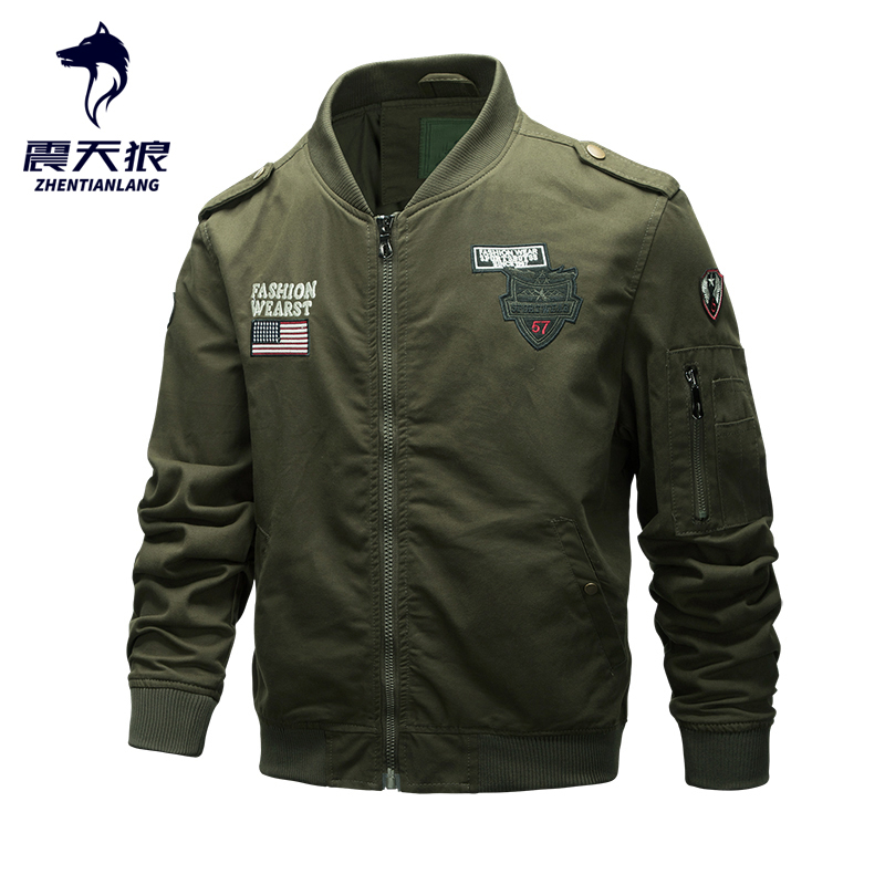 Men Jacket Winter Autumn Jacket Men Army 100%Cotton Coat Casual Pilot Bomber Jackets Clothes Windbreaker Streetwear
Men Jacket Winter Autumn Jacket Men Army 100%Cotton Coat Casual Pilot Bomber Jackets Clothes Windbreaker Streetwear