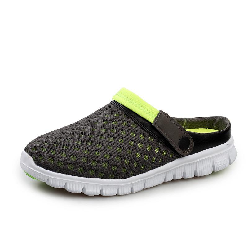 Hot Sale-New Arrival Sandals Slippers Male Half Empty Nest Beach Shoes Three Colors Available