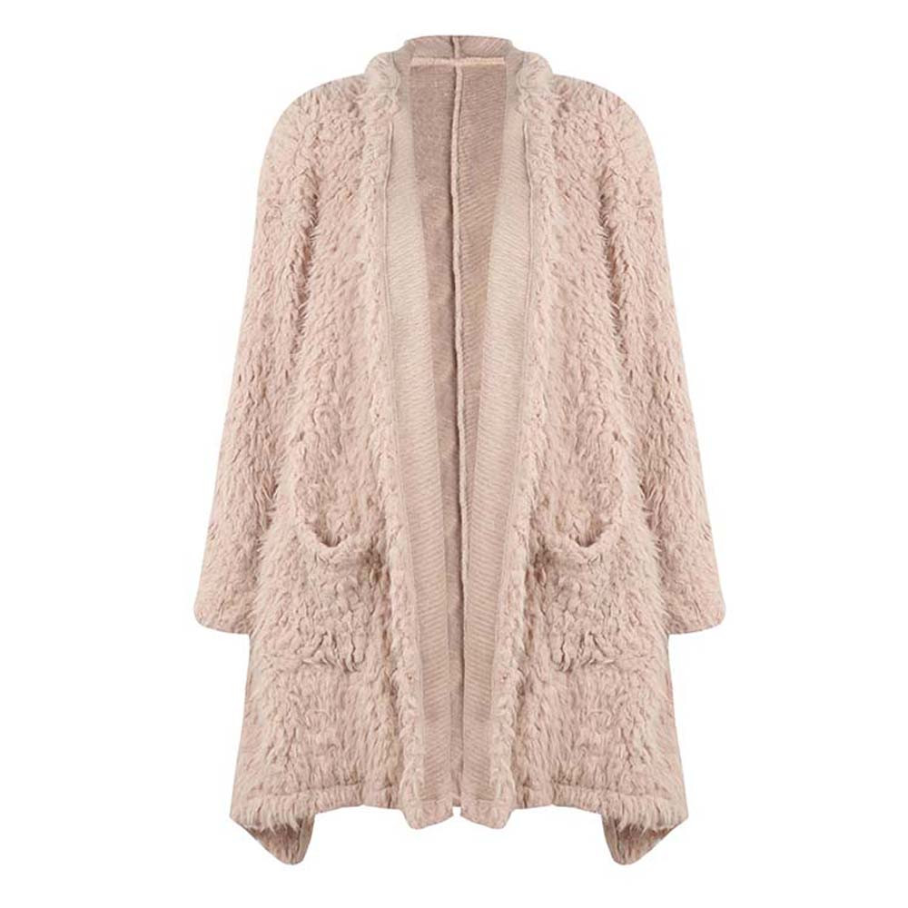 2018 Winter Women Coat Solid Ladies Long Parka Coat Fashion Long Sleeve Plush Irregular Female Jacket, Black
2018 Winter Women Coat Solid Ladies Long Parka Coat Fashion Long Sleeve Plush Irregular Female Jacket, Black
