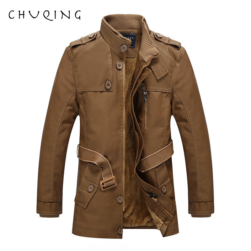 CHUQING 2019 New Autumn and Winter Men's Leather Men's Long Leather Jacket Casual Fashion Jacket, Black
CHUQING 2019 New Autumn and Winter Men's Leather Men's Long Leather Jacket Casual Fashion Jacket, Black