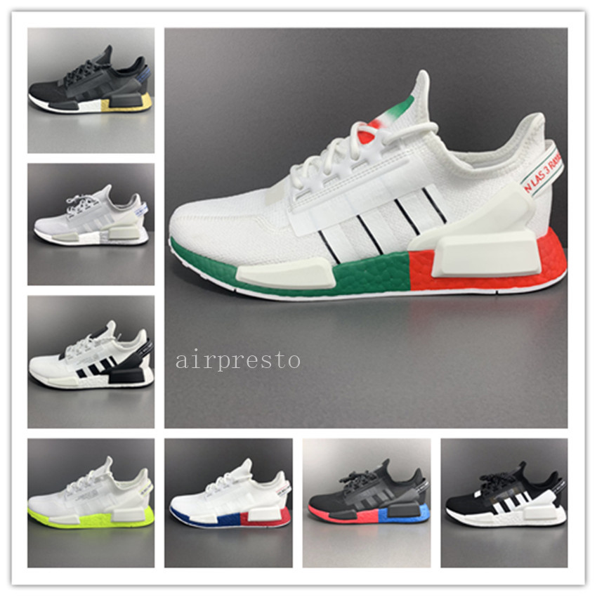 Original New Men Women NMD Runner R1 V2 Primeknit Triple Black White Running Shoes Designer NMDS Trainer Runner Sports Sneakers EUR 36-45
Original New Men Women NMD Runner R1 V2 Primeknit Triple Black White Running Shoes Designer NMDS Trainer Runner Sports Sneakers EUR 36-45