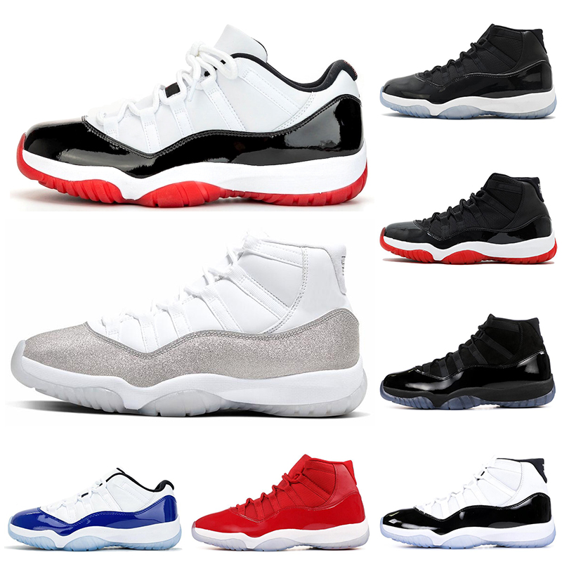 Jumpman Concord 11s mens basketball shoes 11 Metallic Silver White Bred Cap and Gown Space Jam Gamma Blue men women Sports Sneakers
Jumpman Concord 11s mens basketball shoes 11 Metallic Silver White Bred Cap and Gown Space Jam Gamma Blue men women Sports Sneakers
