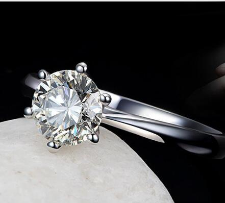 Romantic Wedding Rings Jewelry Cubic Zirconia Ring for Women Men 925 Sterling Silver Rings Accessories