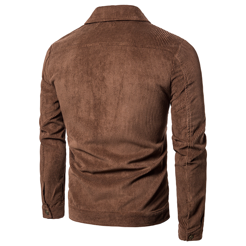 Hot Sale Mens Slim Fit Single Breasted Casual Short Jackets Male Turn Down Collar Coats Multi Pockets Corduroy Gray Brown -2XL
Hot Sale Mens Slim Fit Single Breasted Casual Short Jackets Male Turn Down Collar Coats Multi Pockets Corduroy Gray Brown -2XL