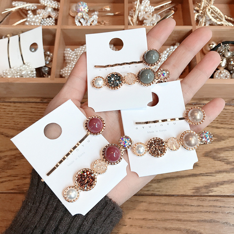 60set/lot 2pcs/set DIY Simple Multi Metal Pearl Hair Clips Suits Drill Hairpins Hair Styling Tools Accessories HA842
60set/lot 2pcs/set DIY Simple Multi Metal Pearl Hair Clips Suits Drill Hairpins Hair Styling Tools Accessories HA842