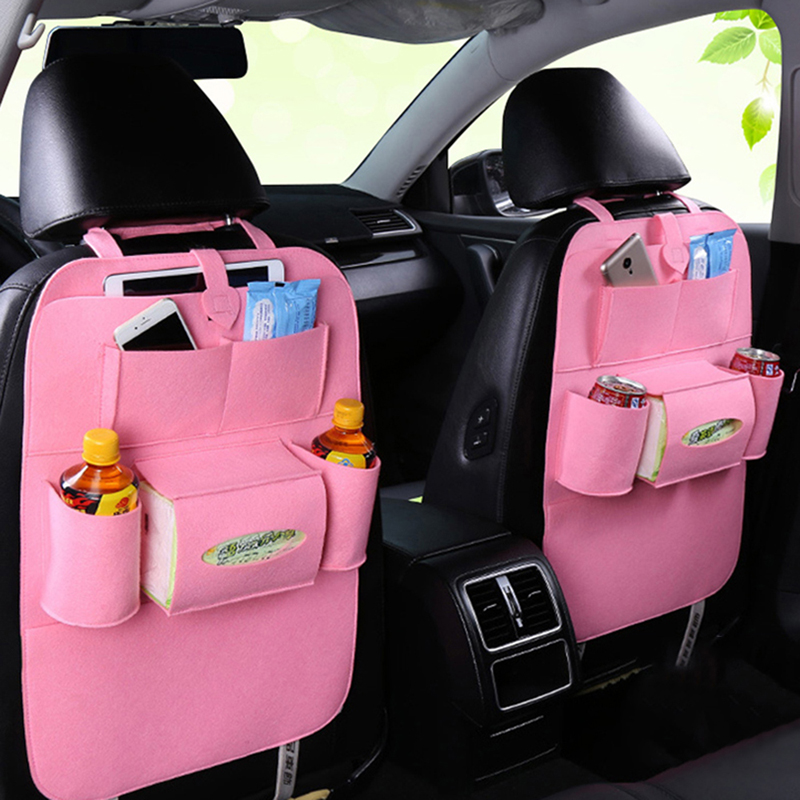 56*40 Auto Car Bags Universal Back Seat Organizer Holder Multi-Pocket Travel Storage Bag Hanger Backseat Organizing Box