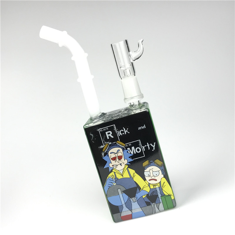 7.5 Inch Hitman Glass Water Bongs Juice Box Rig with Hookah 14mm Male Thick Colorful Square Beaker Heady Oil Rigs for Bong Smoking
7.5 Inch Hitman Glass Water Bongs Juice Box Rig with Hookah 14mm Male Thick Colorful Square Beaker Heady Oil Rigs for Bong Smoking