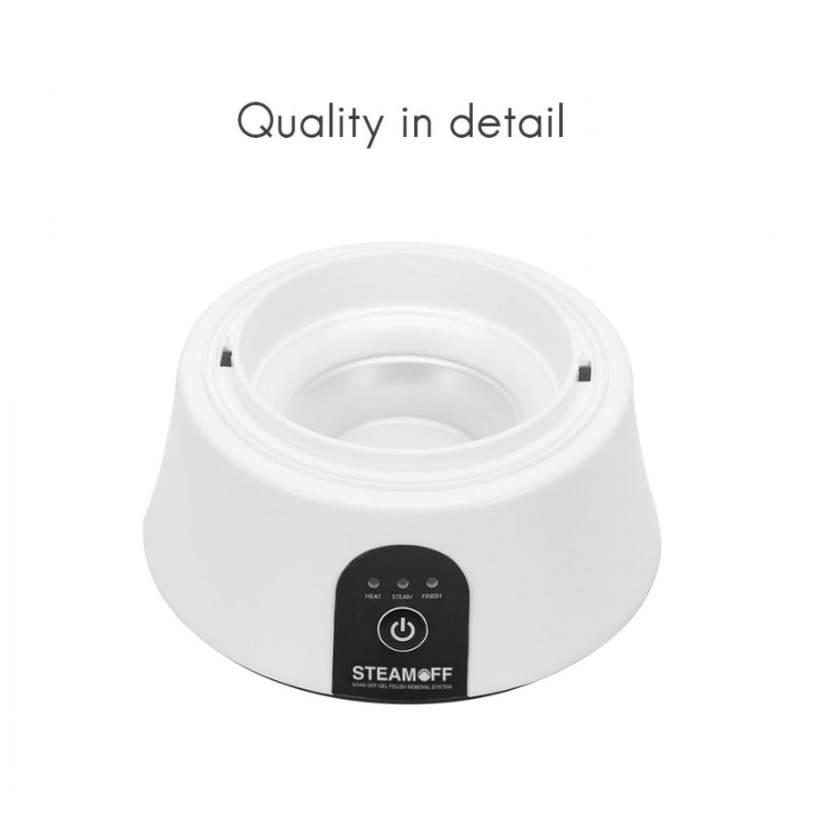Nail Art Equipment Electric Steam Polish Remover Machine Professional Quickly Gel Removal UV Nails Steamer Cleaner for Salon Home Use