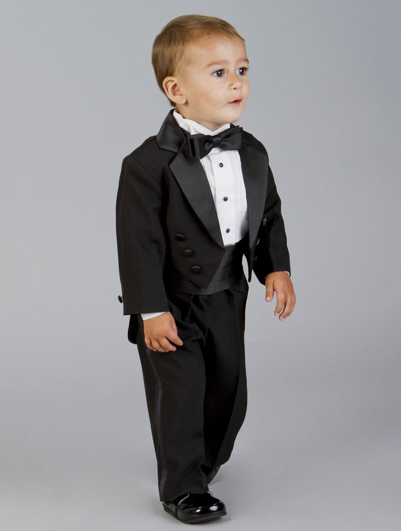 little boy formal suits dinner tuxedos black groomsmen kids children for wedding party prom suit wear jacketspants