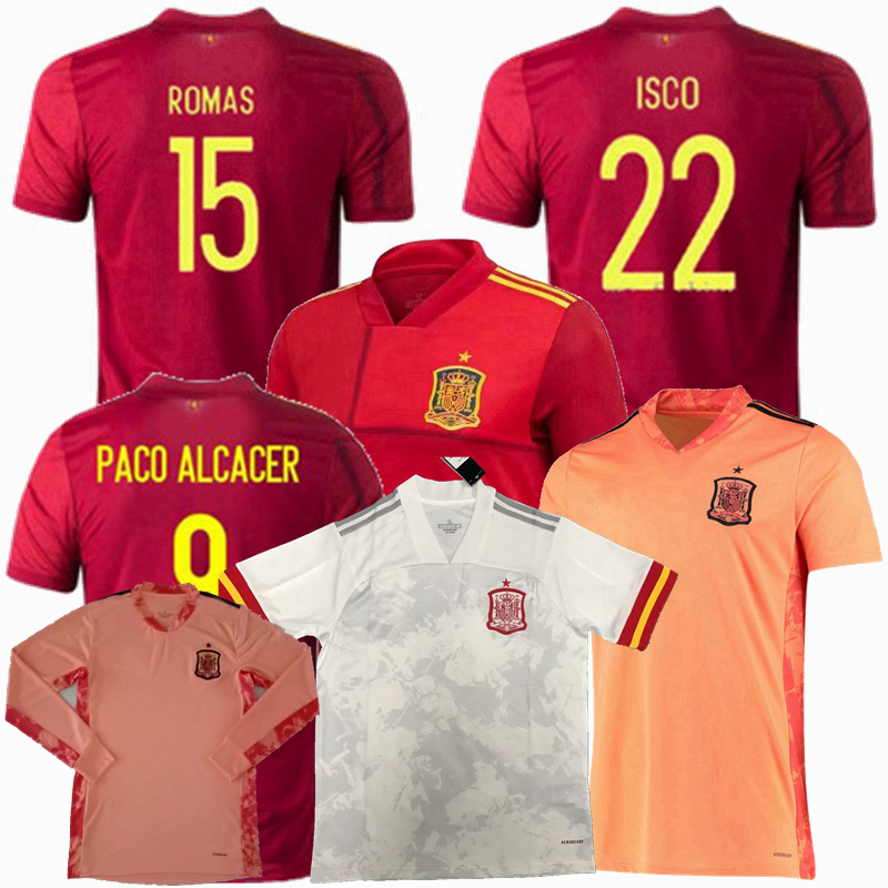 2020 2021 Spain Soccer Jerseys RAMOS MORATA ISCO THIAGO KOKE SAUL DE GEA home away goalkeeper 20 21 football men women kids shirt 4XL, Home 2020
2020 2021 Spain Soccer Jerseys RAMOS MORATA ISCO THIAGO KOKE SAUL DE GEA home away goalkeeper 20 21 football men women kids shirt 4XL, Home 2020