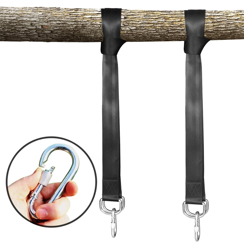 1.2m High strength polyester Hammock straps Outdoor swing strap Swing strap Tied rope Widened webbing with hook
1.2m High strength polyester Hammock straps Outdoor swing strap Swing strap Tied rope Widened webbing with hook