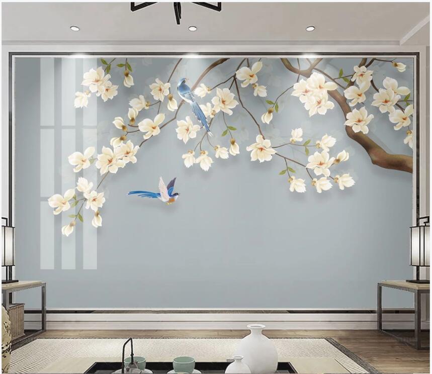 3d wallpaer custom photo Chinese style hand-painted magnolia flowers and birds 3d wall murals wallpaper for walls 3 d living room home decor, Non-woven wallpaper
3d wallpaer custom photo Chinese style hand-painted magnolia flowers and birds 3d wall murals wallpaper for walls 3 d living room home decor, Non-woven wallpaper
