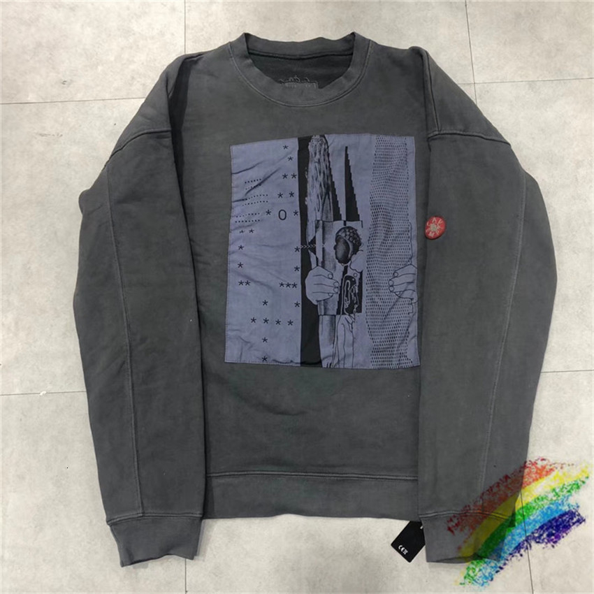 CAVEMPT Sweatshirts Men Women Retro Washed Do Old HOODY Sweatshirts CAV EMPT Pullover Streetwear Coats T200319