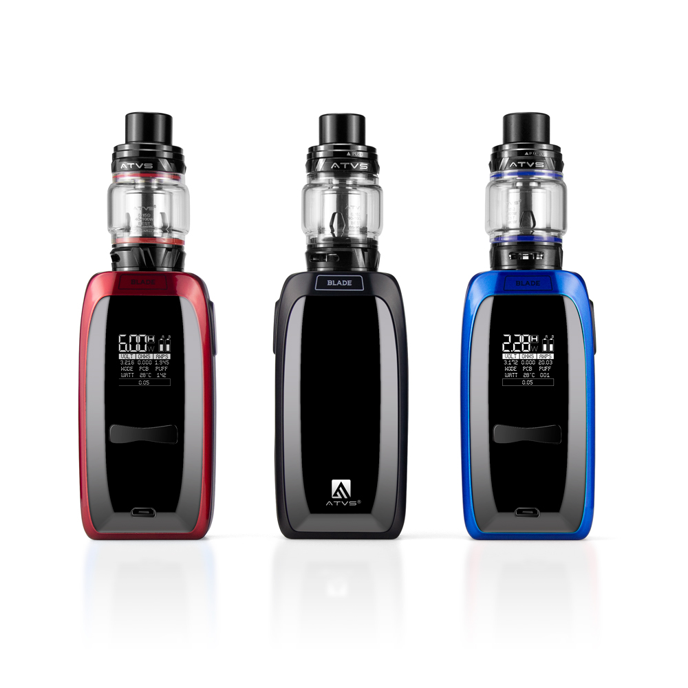 Original ATVS Blade 228W Vape Mod Kit with 228W TC VW Box Mod Mesh Coil Atomizer Tank Electronic Cigarette Vapor Geekvape Aegis X Kit, Red
Original ATVS Blade 228W Vape Mod Kit with 228W TC VW Box Mod Mesh Coil Atomizer Tank Electronic Cigarette Vapor Geekvape Aegis X Kit, Red