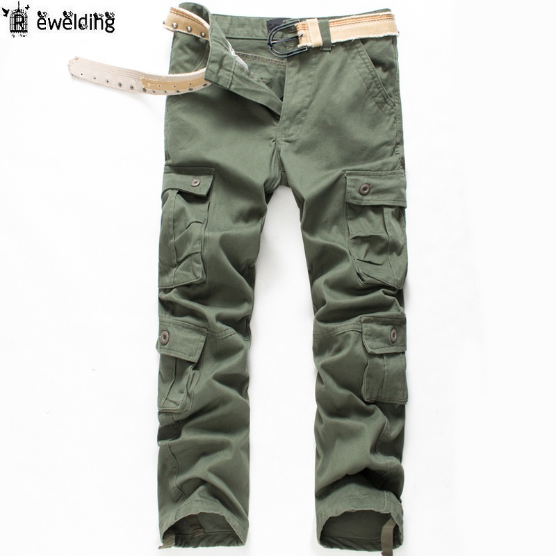 New Arrival Men's Cargo Pants High Quality Solid Cotton Men Trousers Joggers Casual Loose Sports Pants Plus Size
New Arrival Men's Cargo Pants High Quality Solid Cotton Men Trousers Joggers Casual Loose Sports Pants Plus Size