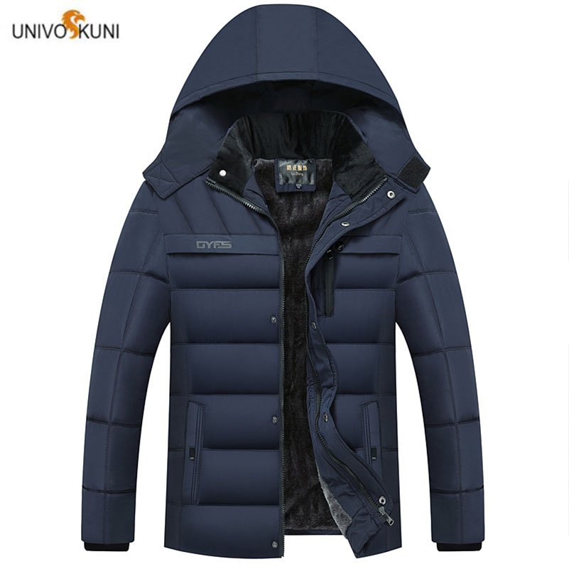 UNIVOS KUNI 2019 High Quality Brand Winter Men Parka Overcoats Casual Thick Hooded Warm Cotton Padded Male Winter Jacket H529, Black
UNIVOS KUNI 2019 High Quality Brand Winter Men Parka Overcoats Casual Thick Hooded Warm Cotton Padded Male Winter Jacket H529, Black