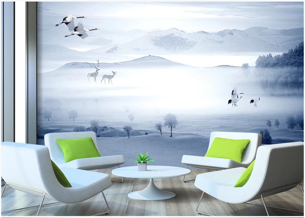 WDBH 3d wallpaper custom photo Beautiful snow scene elk swan TV background Wall covering home decor wall art 3d stickers, Non-woven
WDBH 3d wallpaper custom photo Beautiful snow scene elk swan TV background Wall covering home decor wall art 3d stickers, Non-woven