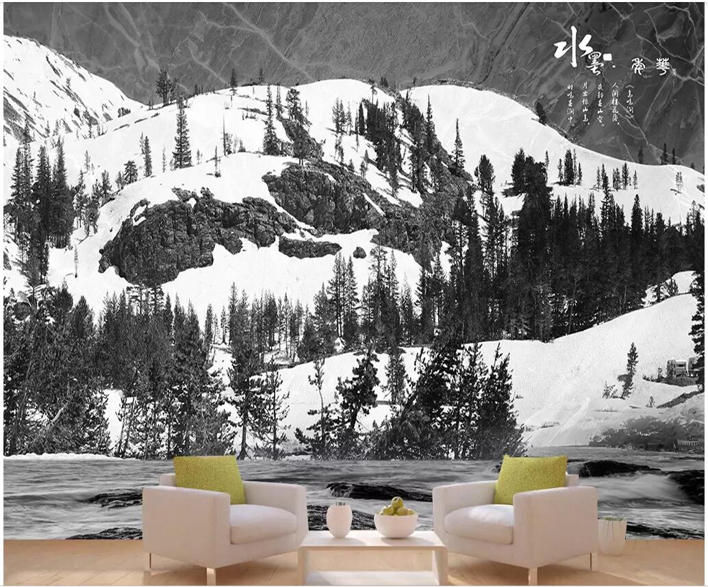 WDBH 3d wallpaper custom photo Black and white snow landscape background home decor 3d wall murals wallpaper for walls 3 d living room, Non-woven
WDBH 3d wallpaper custom photo Black and white snow landscape background home decor 3d wall murals wallpaper for walls 3 d living room, Non-woven