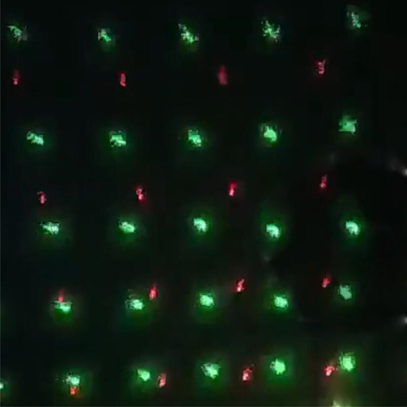 Mini Laser Projector Effects Lights Sound Activated Auto Flash Stage Lamp for Club Disco Party Celebration Christmas Festival Lighting