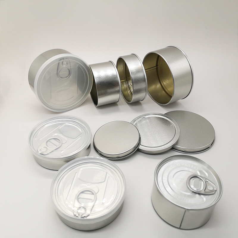 Customize Metal Can 3.5 Gram Empty Tin Cans Packaging Easy Pull Ring Aluminum Food Grade Press In Jars All Size OEM Available Customized
