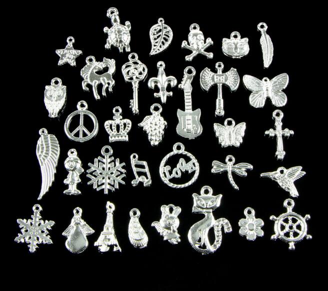 50pcs/lot Mix Style Silver Pendant Charms For DIY Bracelet Craft Fashion Jewelry Gift PD1
50pcs/lot Mix Style Silver Pendant Charms For DIY Bracelet Craft Fashion Jewelry Gift PD1
