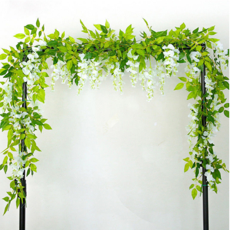 2pcs Flower String Artificial Wisteria Vine Garland Plants Foliage Outdoor Home Trailing Flower Fake Hanging Wall Decor, 2pcs purple
2pcs Flower String Artificial Wisteria Vine Garland Plants Foliage Outdoor Home Trailing Flower Fake Hanging Wall Decor, 2pcs purple