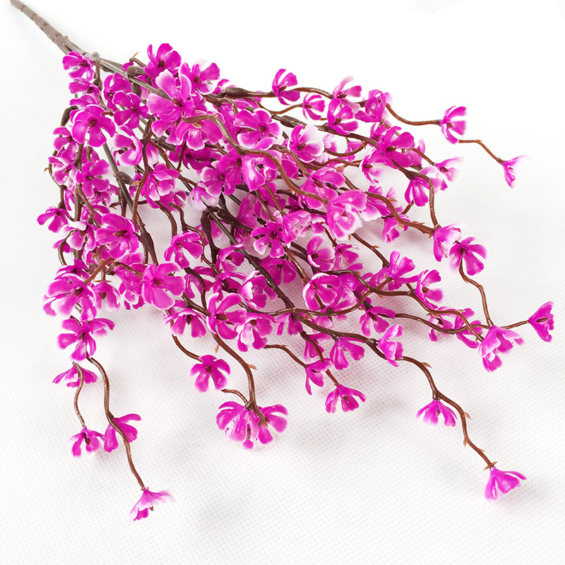 1 Bouquet Simulation Plum Blossom Branch Long Branch Flower Artificial Plum Home Living Room Wedding Fake Flower Decoration, Yellow
1 Bouquet Simulation Plum Blossom Branch Long Branch Flower Artificial Plum Home Living Room Wedding Fake Flower Decoration, Yellow
