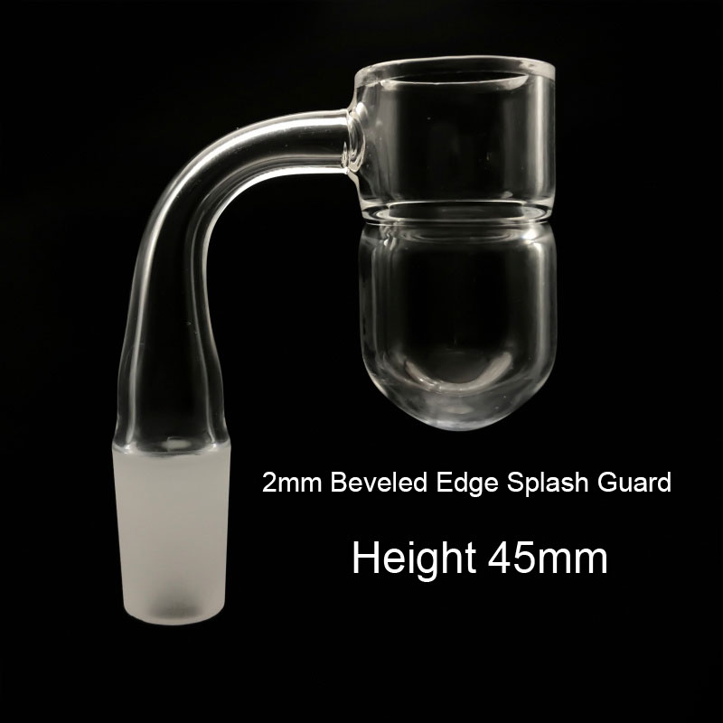 2mm Thick Round bottom Splash Guard Quartz Banger Beveled Edge 10mm 14mm 18mm 45/90deg Domeless Bucket for glass bongs dab rigs
2mm Thick Round bottom Splash Guard Quartz Banger Beveled Edge 10mm 14mm 18mm 45/90deg Domeless Bucket for glass bongs dab rigs