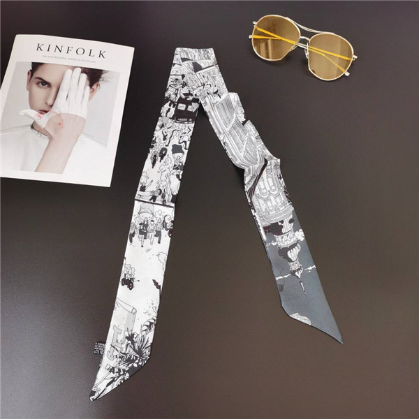 90cmx5cm tied bag handle silk scarves small ribbon twill silk bee Korean version of the wild striped scarf small scarf aim88a
90cmx5cm tied bag handle silk scarves small ribbon twill silk bee Korean version of the wild striped scarf small scarf aim88a