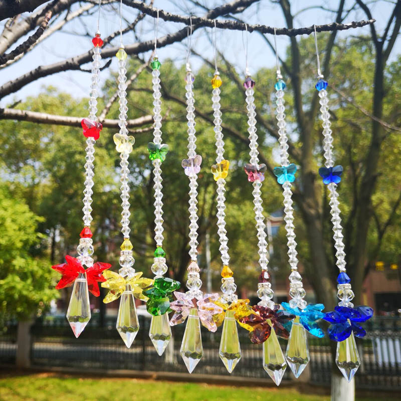 8PCS/lot DIY Butterfly Suncatcher Crystal Angel Prism Rainbow Maker Hanging Sun Catcher Ornament 38mm WQM153
8PCS/lot DIY Butterfly Suncatcher Crystal Angel Prism Rainbow Maker Hanging Sun Catcher Ornament 38mm WQM153
