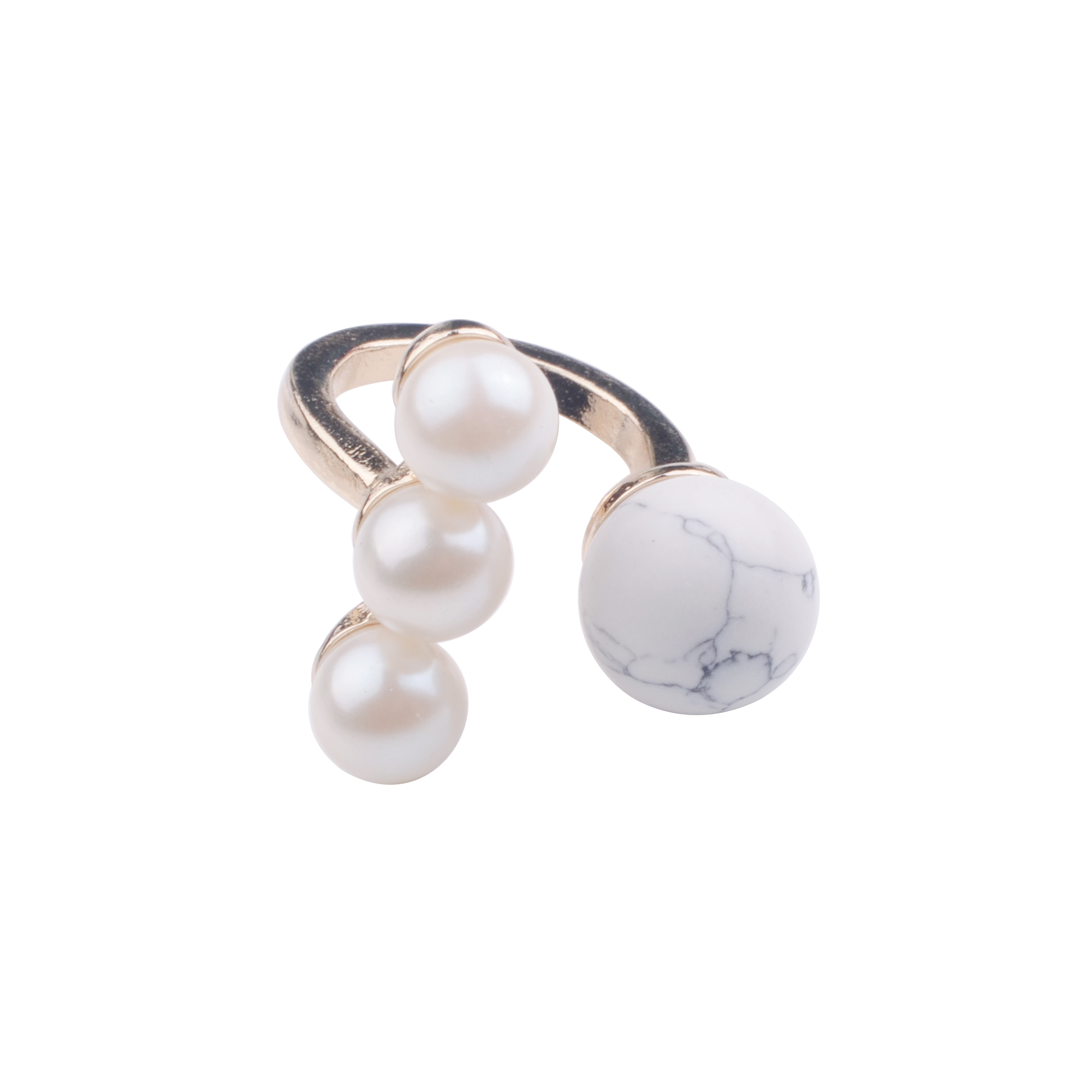 Personality alloy U-shaped ring men and women fashion personality 2019 new products