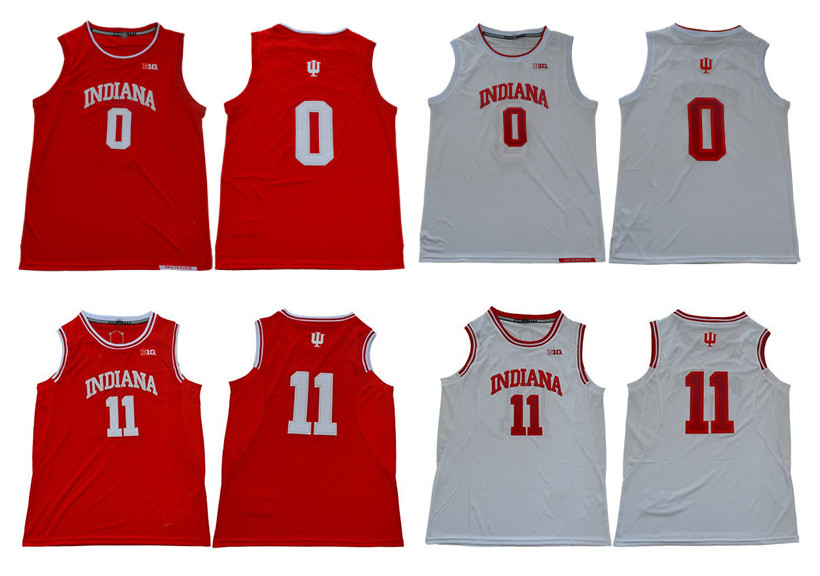 Indiana Hoosiers Jersey 0 Romeo Langford 11 Isiah Thomas Red White 100% Stitching College Basketball Jerseys Top Quality, As pic
Indiana Hoosiers Jersey 0 Romeo Langford 11 Isiah Thomas Red White 100% Stitching College Basketball Jerseys Top Quality, As pic